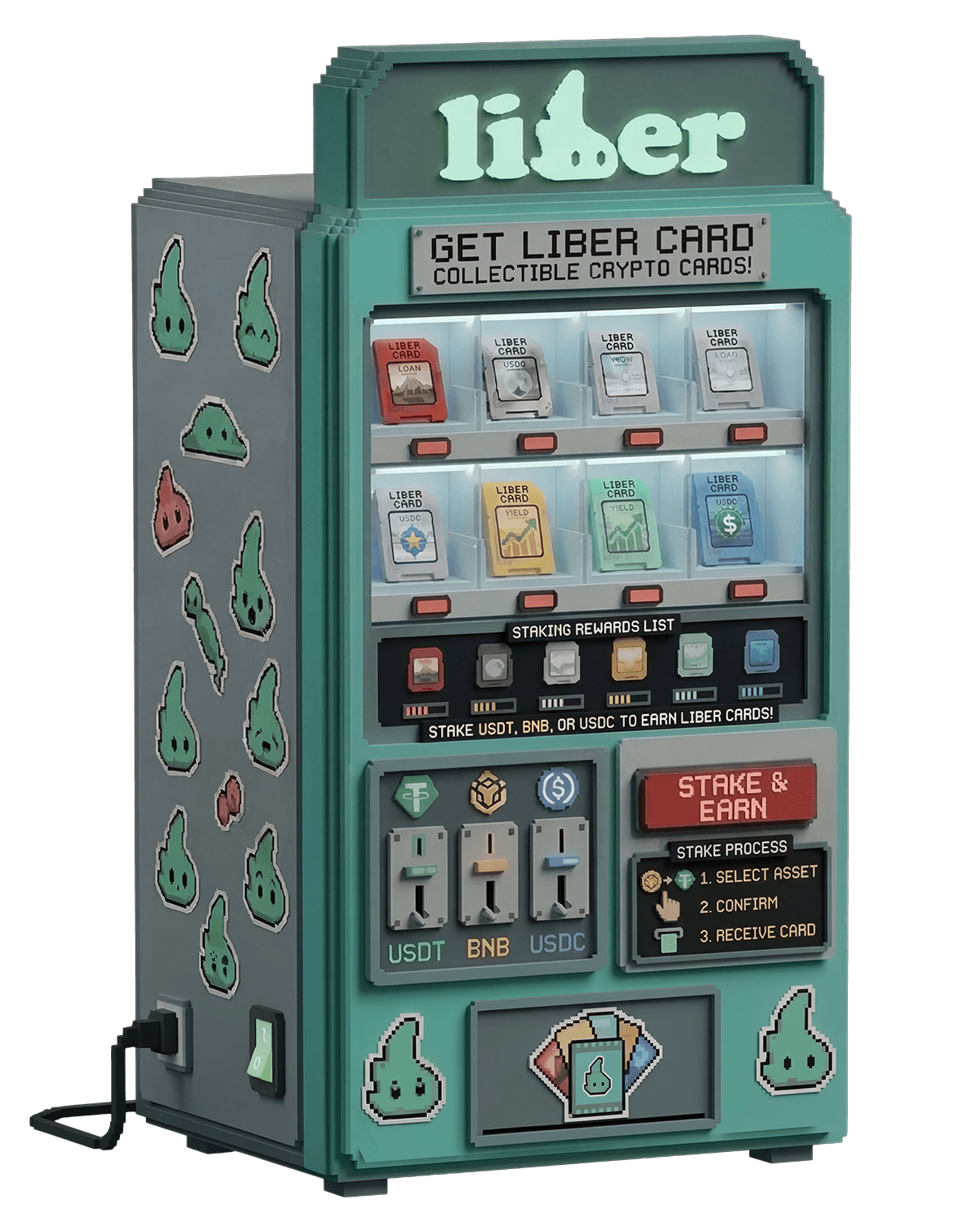 Liber vending machine